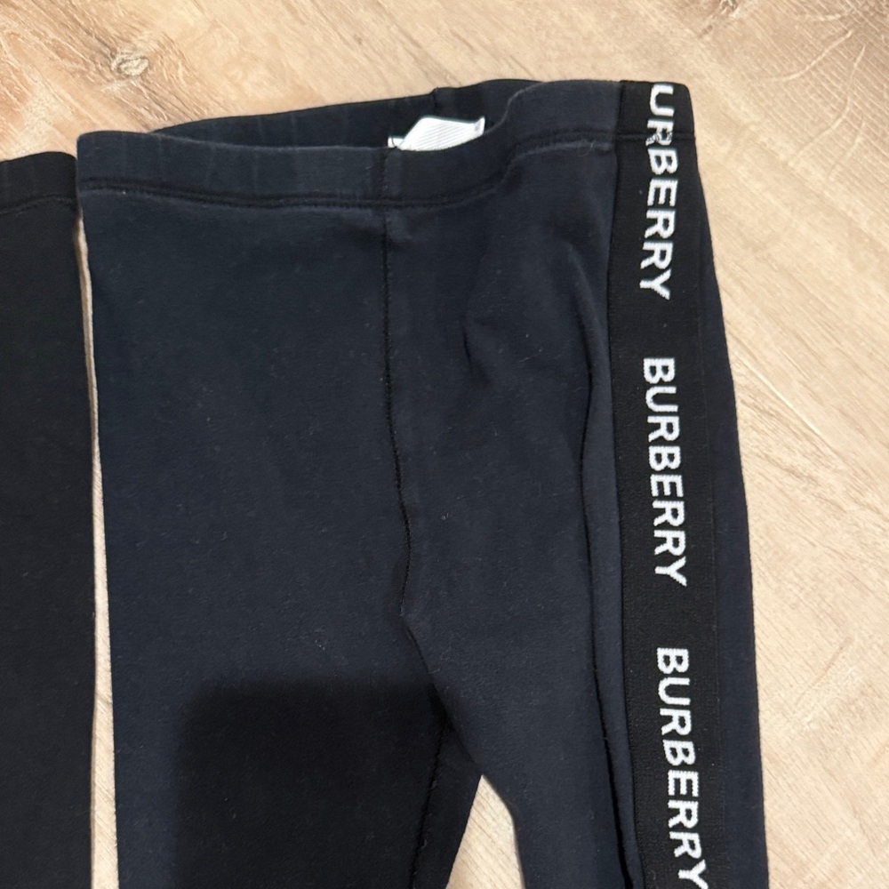 Burberry Kids Leggings - Black, Burgundy, Orange - Picture 9 of 11